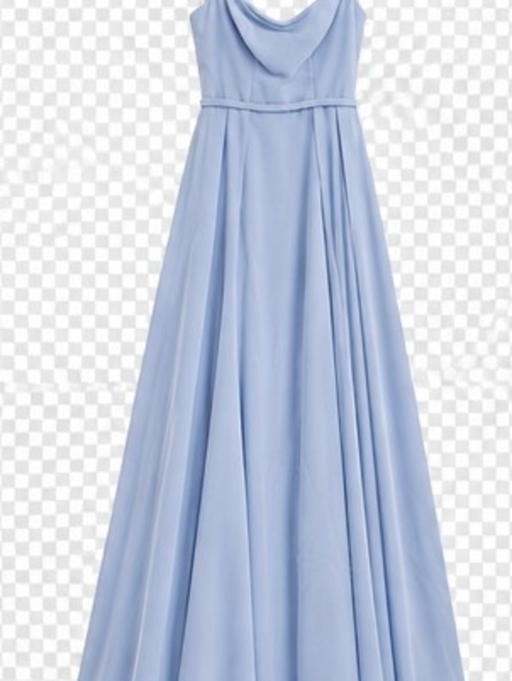 Azazie Simoan Dusty Blue A-Line Bridesmaids/Prom Dress